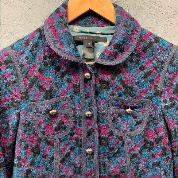 Marc Jacobs Multicolor Tweed Jacket - Picture 3 of 6